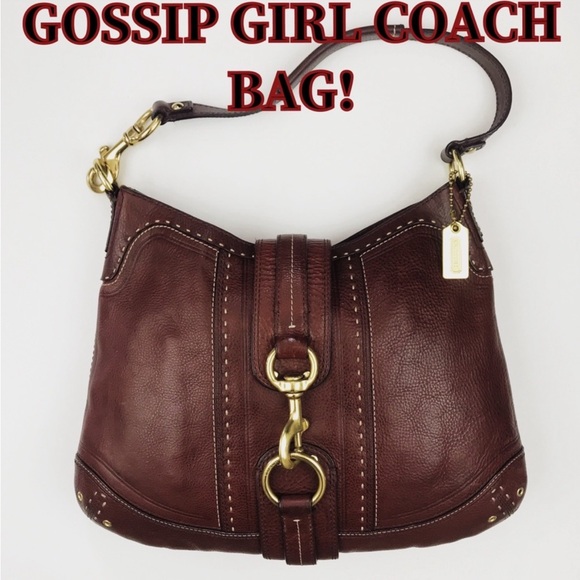 Coach Bags Gossip Girl Bag Coach Hamptons Large Tobacco Leather